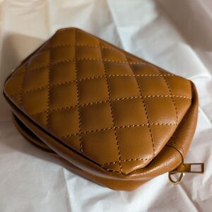 Elegant Brown Quilted Women's Bag